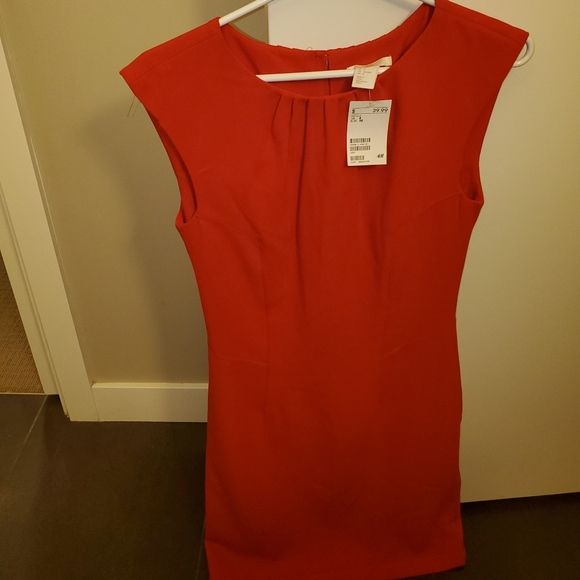 NEW NWT Red Bodycon Dress - Picture 2 of 16